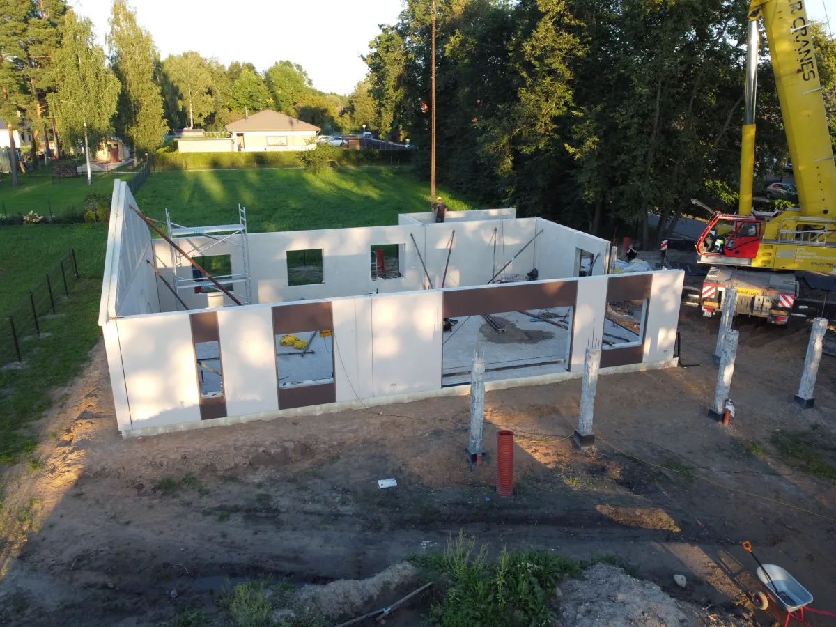 Betona paneļu ražošana